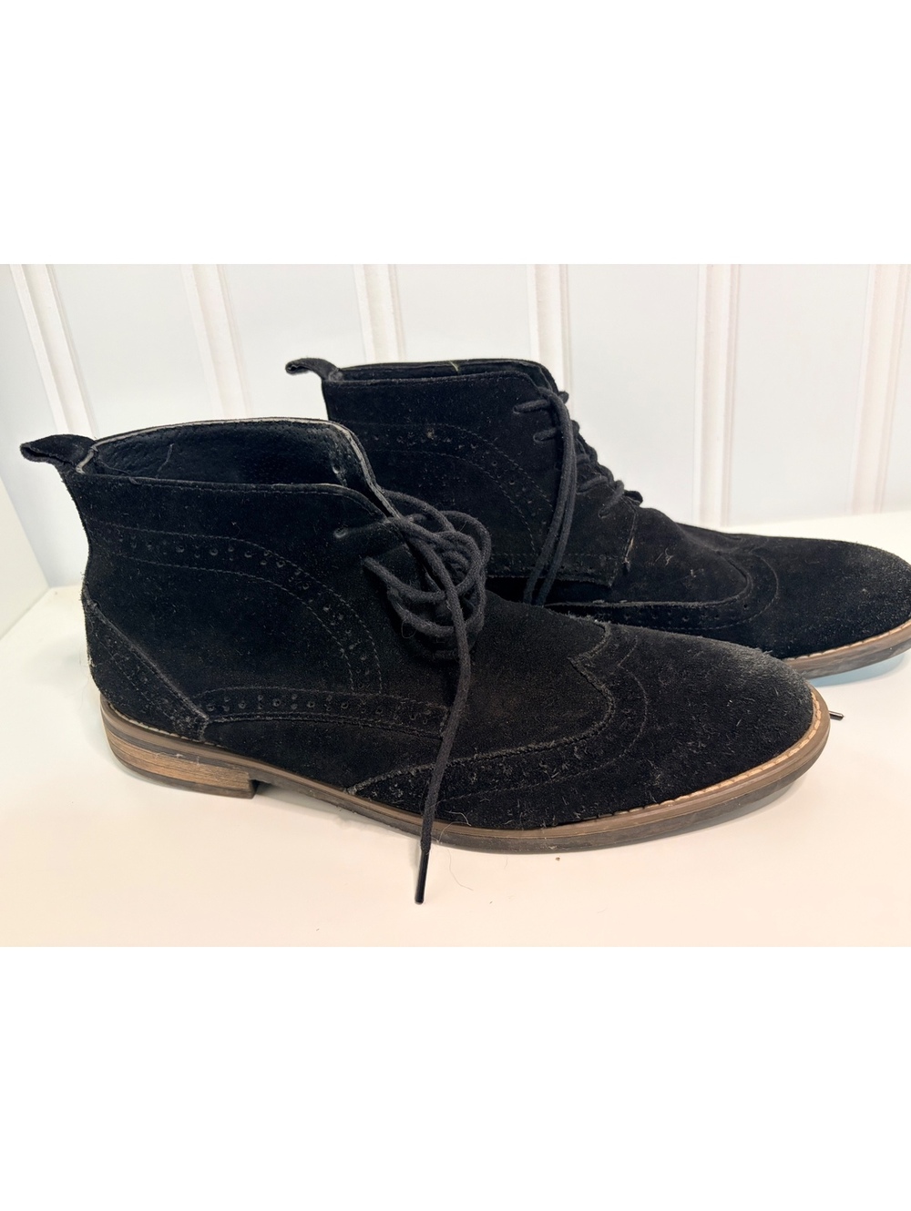 Bruno Marc Wingtip Chukka Boots